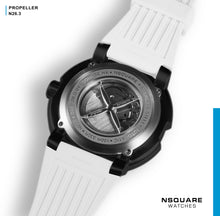 Load image into Gallery viewer, NSQUARE Propeller Automatic Watch - 48mm N26.3 White|NSQUARE 螺旋槳 自動錶-48毫米 N26.3 白色