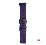 N39.4紫色橡膠錶帶|N39.4紫色橡膠帶