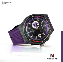 Load image into Gallery viewer, NSquare MultiColoured Series Automatic Watch - 44mm N39.4 Brightening Purple|NSquare MultiColoured系列 自動錶 44毫米 N39.4 燦亮紫
