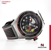NSQUARE Racermatic Automatic N38.2 GREY/BLACK|NSQUARE競賽者係列 自動表N38.2 灰色/黑色