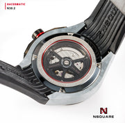 NSQUARE Racermatic Automatic N38.2 GREY/BLACK|NSQUARE競賽者係列 自動表N38.2 灰色/黑色
