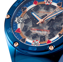Load image into Gallery viewer, NSQUARE Casino Royale Automatic N40.4 Blue/RG LIMITED EDITION|NSQUARE皇家賭場系列 自動錶N40.4 藍色/玫瑰金限量版
