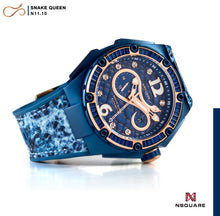 Load image into Gallery viewer, SnakeQueen Automatic Watch 46mm N11.10 Empress Blue