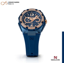 Load image into Gallery viewer, NSquare SnakeQueen 39mm Automatic Watch N48.12 Noble Blue|NSquare蛇后39毫米系列 自動錶 N48.12 貴侯藍