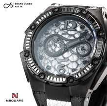 Load image into Gallery viewer, SnakeQueen Automatic Watch-46mm  N11.14 Night Shade