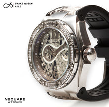 Load image into Gallery viewer, NSQUARE SnakeQueen Automatic Watch-46mm  N11.2 White|NSQUARE 蛇后系列 自動錶-46毫米. N11.2 白色