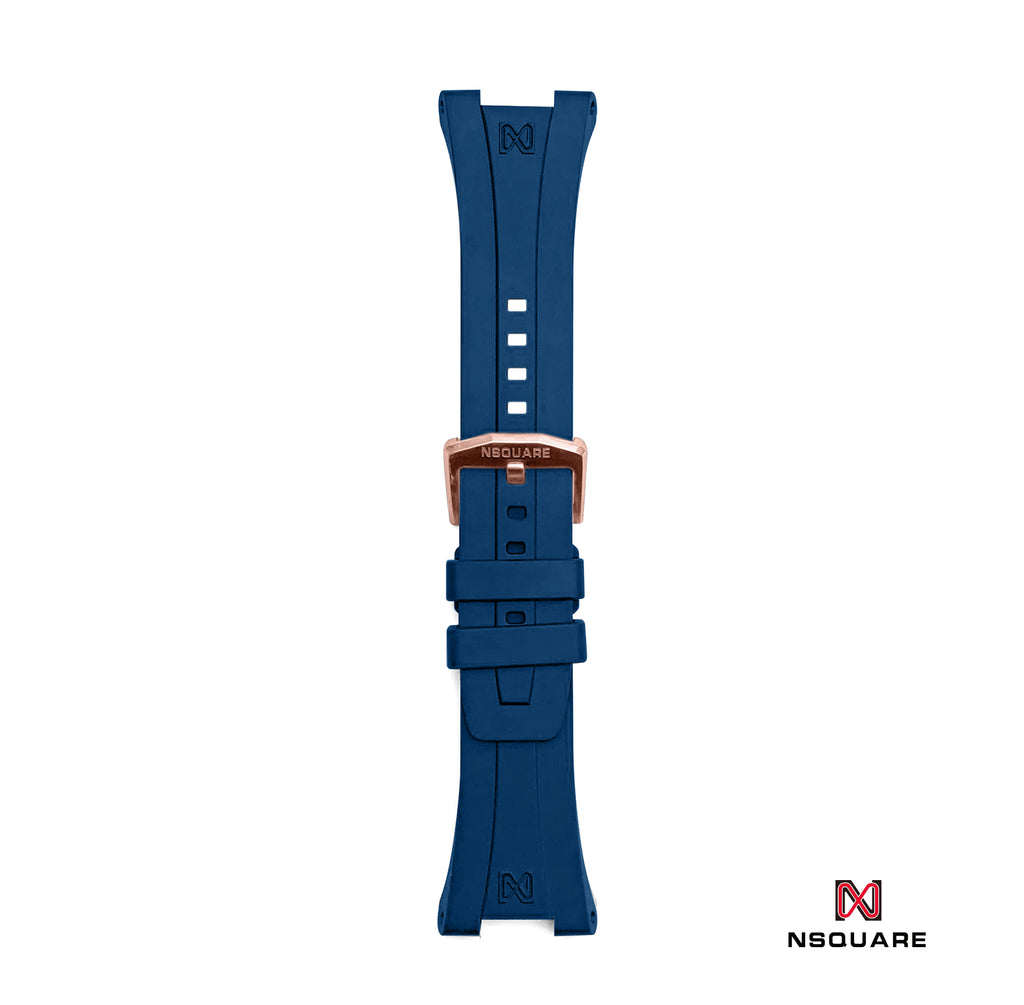 N48.13 - 藍色橡膠錶帶|N48.13 - 藍色橡膠帶