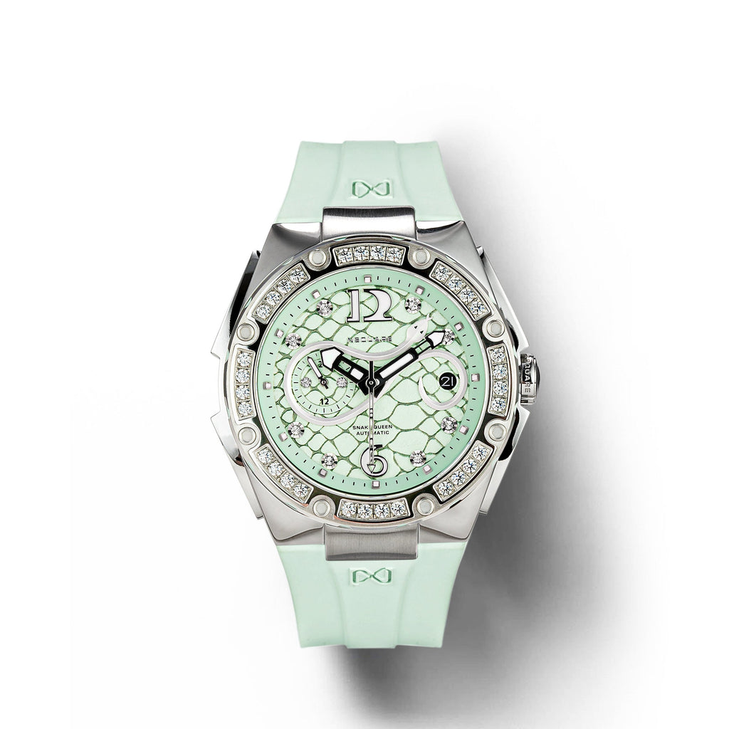 NSquare SnakeQueen39mm Automatic Watch - N48.1 Turquoise|NSquare蛇後39毫米系列 自動表 N48.1 綠色松色
