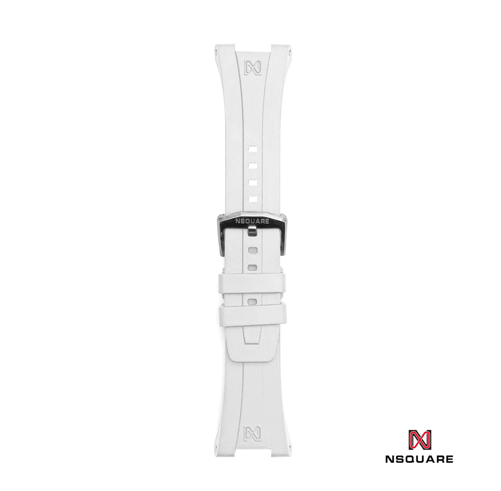 N48.3 White Rubber Strap|N48.3 白色橡膠帶