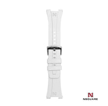 將圖片載入圖庫檢視器 N48.3 白色橡膠錶帶|N48.3 白色橡膠帶