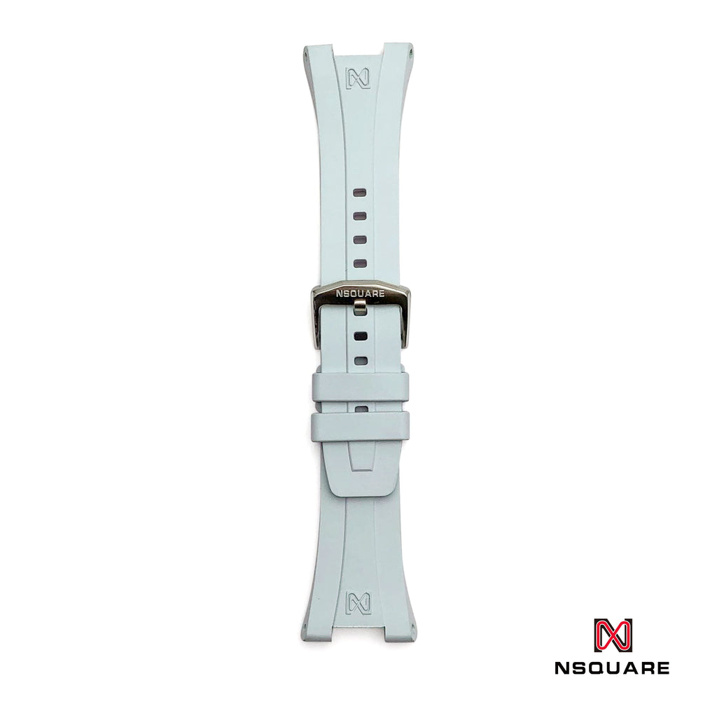 N48-Light Blue rubber strap|N48-淡藍色橡膠帶