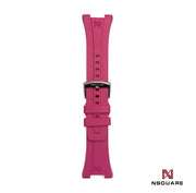N48.5 Cherry Red Rubber Strap|N48.5 櫻桃紅色橡膠帶