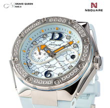 Load image into Gallery viewer, NSQUARE SnakeQueen39mm Automatic Watch- N48.4 Light Blue|NSQUARE 蛇后39毫米系列 自動錶. N48.4淡藍色
