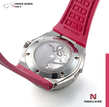 Load image into Gallery viewer, NSQUARE SnakeQueen39mm Automatic Watch- N48.5 Cherry Red