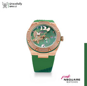 NSQUARE PINK Gracefully Automatic Watch-40mm NP01.4|NSQUARE PINK 蝴蝶系列自動表-40毫米 NP01.4