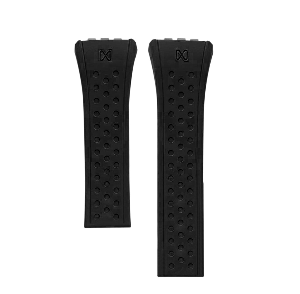 N31.1-Black rubber strap|N31.1-黑色橡膠帶