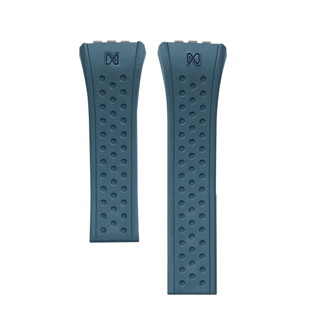 N31.6-Misty Blue rubber strap|N31.6-霧藍色橡膠帶