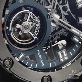 NSQUARE NM01-TOURBILLON Watch - 46mm  N35.5 Blue|NM01-陀飛輪 46毫米  N35.5藍色