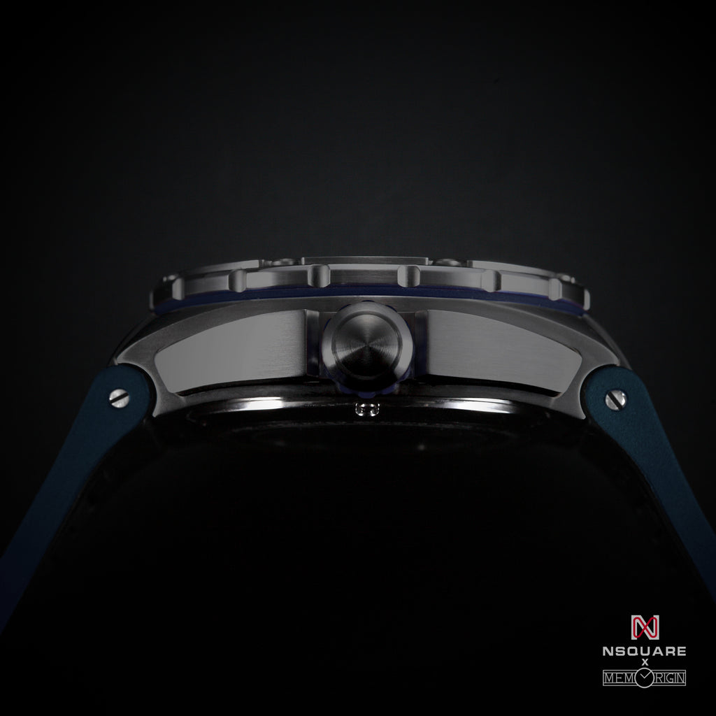 NSQUARE NM01-TOURBILLON Watch - 46mm  N35.5 Blue|NM01-陀飛輪 46毫米  N35.5藍色