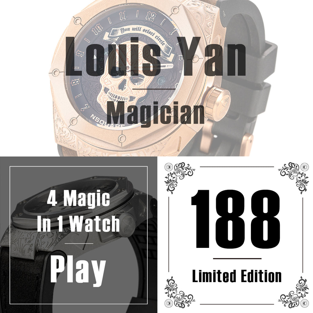 NSquare The Magician Watch 46mm N44.1 Magic RG Brown LIMITED EDITION||NSquare魔術師系列 46毫米 N44.1 魔幻啡金限量版