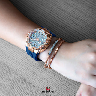 NSquare Jewellet Series Bracelet 17cm NB1.2-RG Rose Gold|NSquare Jewellet系列 手鐲 17厘米 NB1.2-RG 玫瑰金色